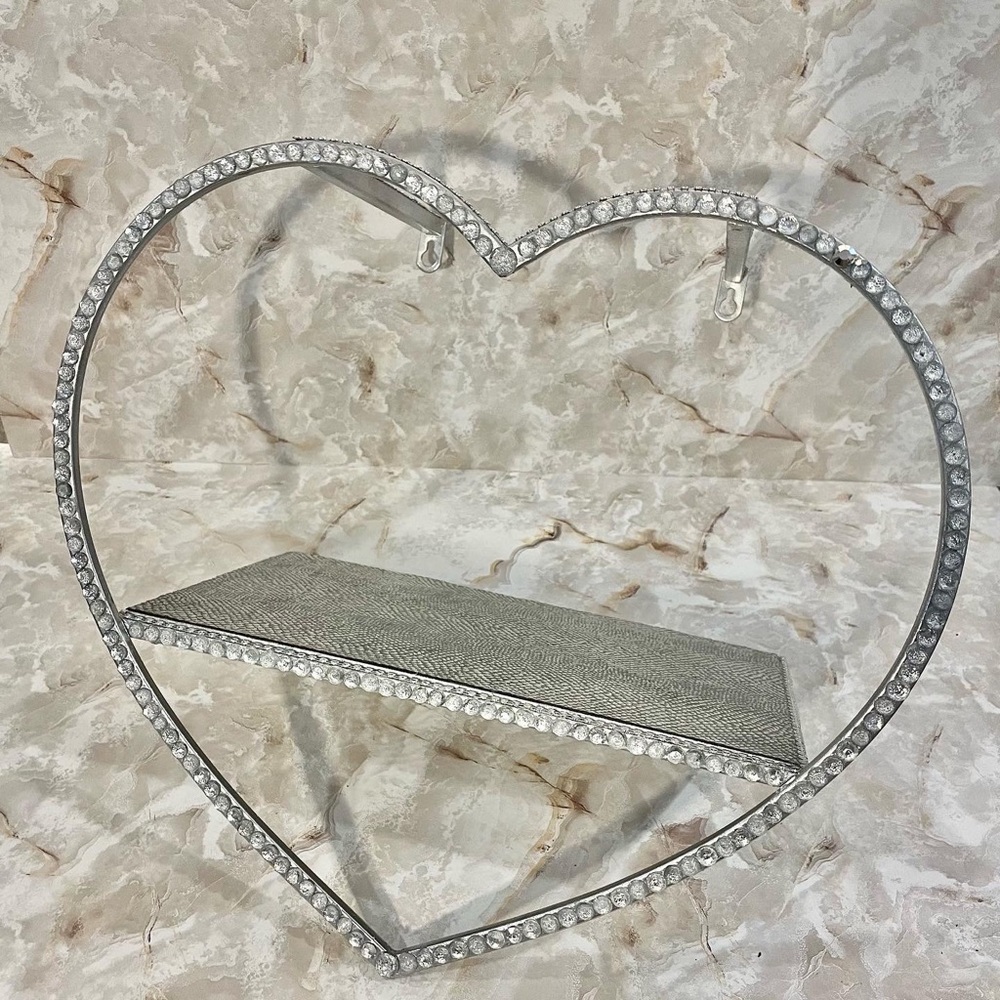 Crystal Heart Shelf